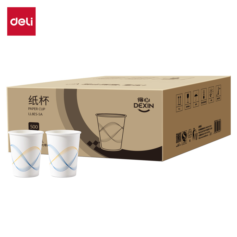 大发体育得心LL8ES-5A纸杯228mL(白色)(500只/箱)